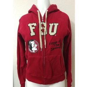FSU Florida State University red hoodie size s